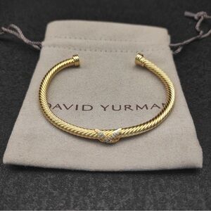 David Yurman Twisted Gold Bracelet